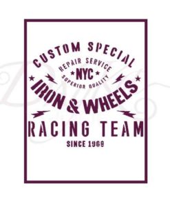 Stencil racing team v-317