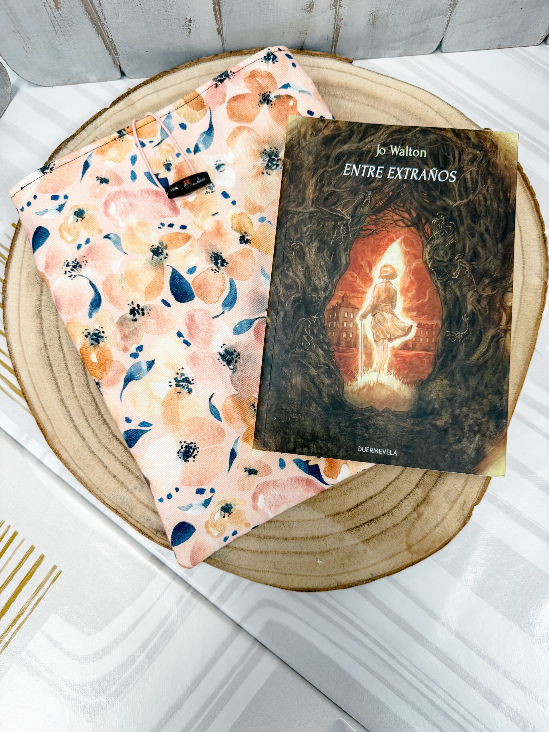 Funda para libros (textil)