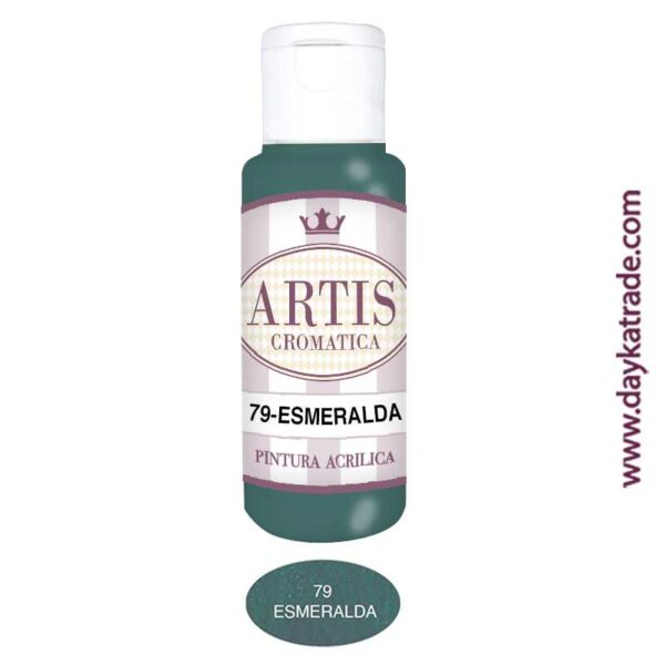79-Esmeralda pintura acrílica